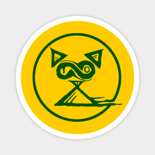 Green Koshka Logo Magnet